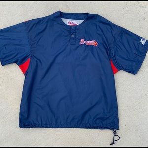 VINTAGE ATLANTA BRAVES STARTER WINDBREAKER